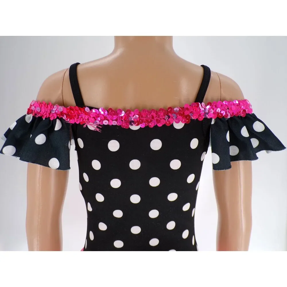 Pre-Owned Dance Costume Curtain Call E090 Small Child Pink Jazz